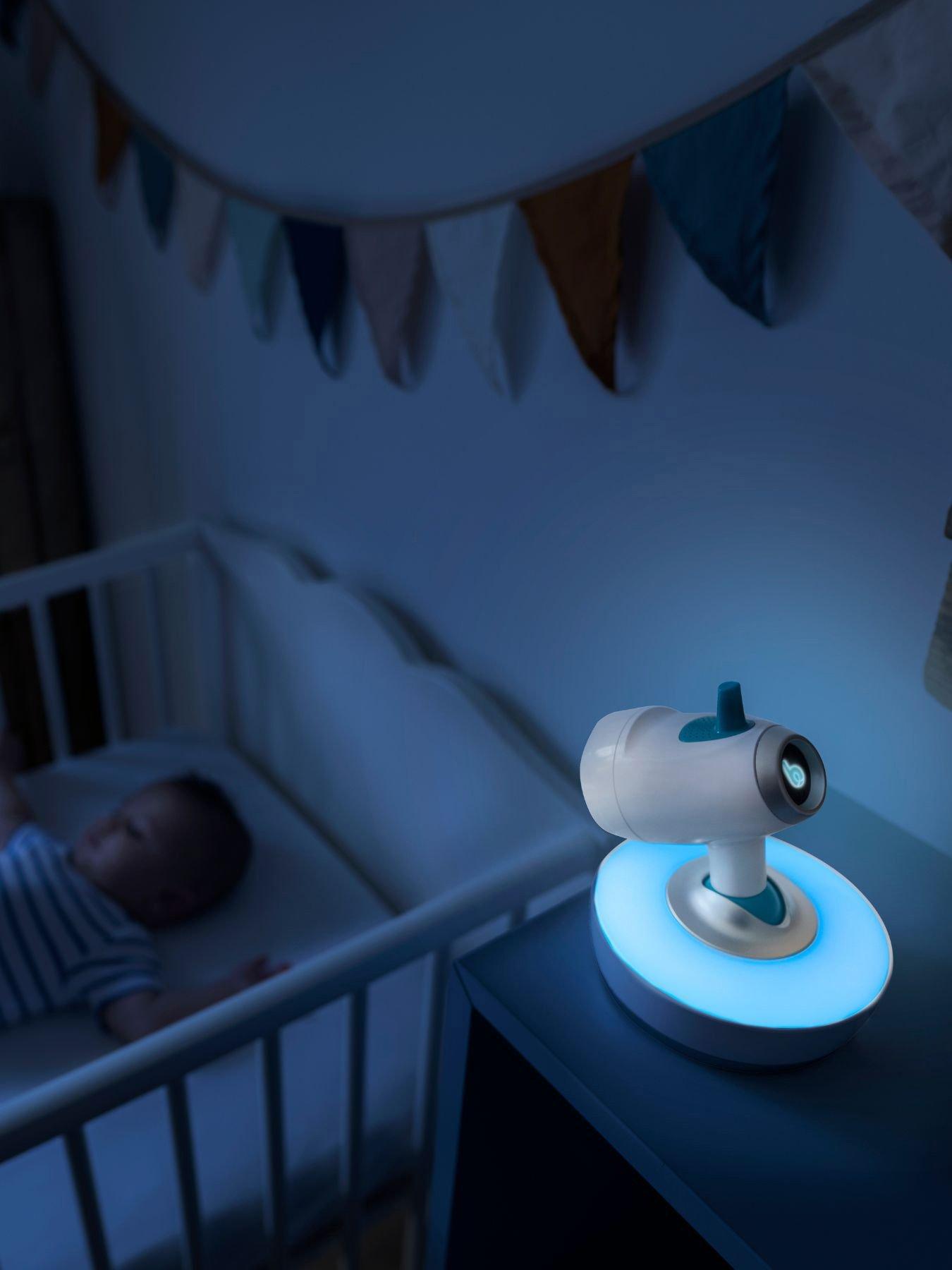 Image 2 of 8 of Babymoov YOO-Moov Motorised Video/Camera Baby Monitor and Night Light