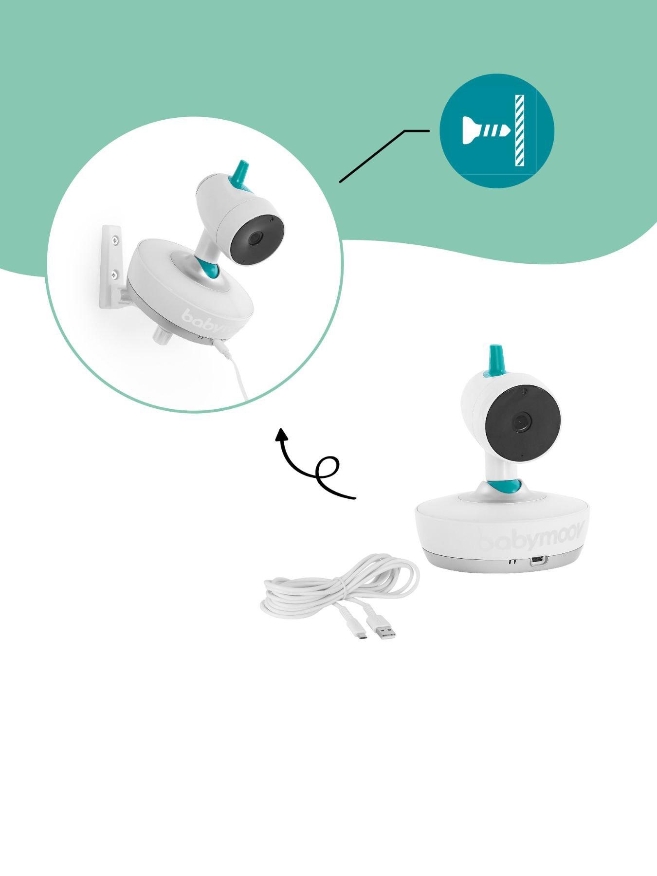 Image 3 of 8 of Babymoov YOO-Moov Motorised Video/Camera Baby Monitor and Night Light