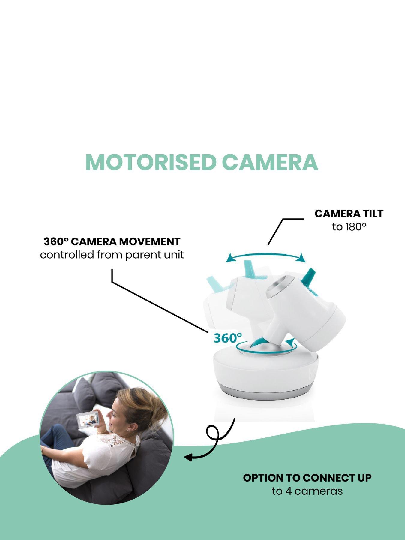 Image 4 of 8 of Babymoov YOO-Moov Motorised Video/Camera Baby Monitor and Night Light