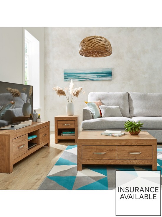 stillFront image of very-home-clanford-3-piece-package-tv-unit-coffee-table-and-lamp-table-oak-effect