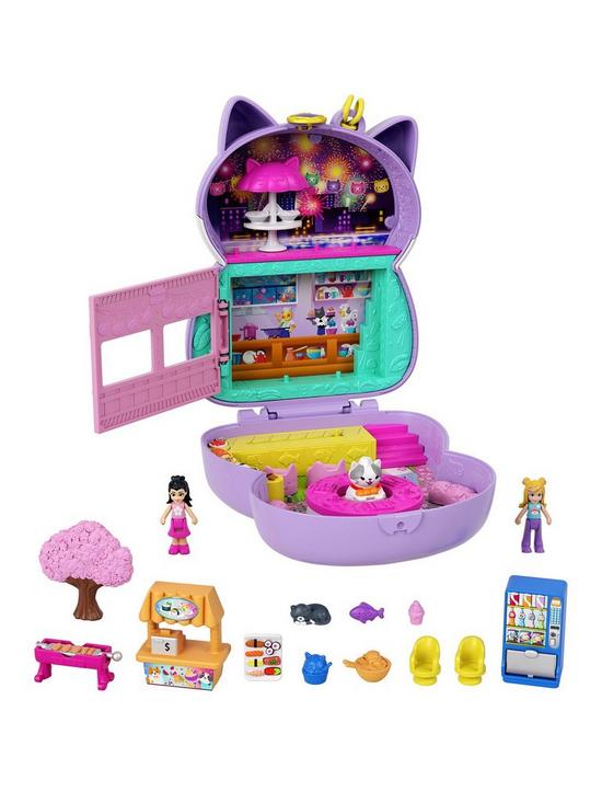 front image of polly-pocket-zen-cat-restaurant-compact-and-accessories