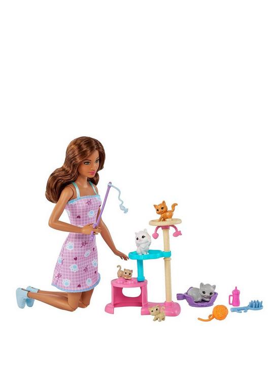 front image of barbie-kitty-condo-doll-pets-and-accessories