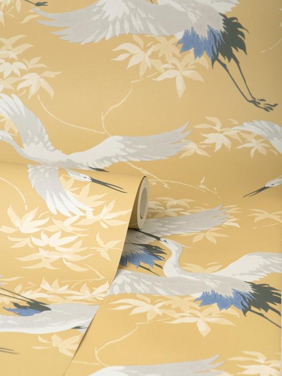 stillFront image of crown-cranes-wallpaper
