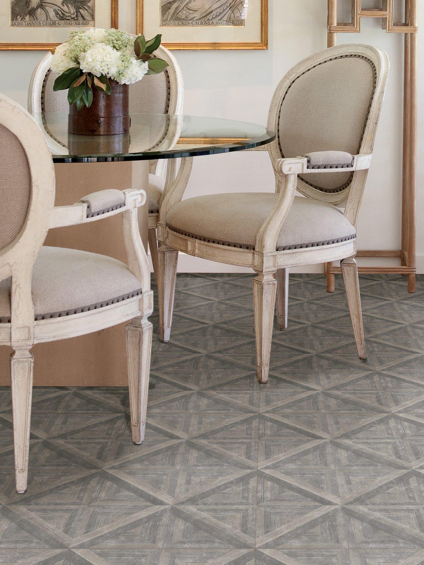 undefined Pack of 10 Townhouse Peel  &  Stick Floor Tiles