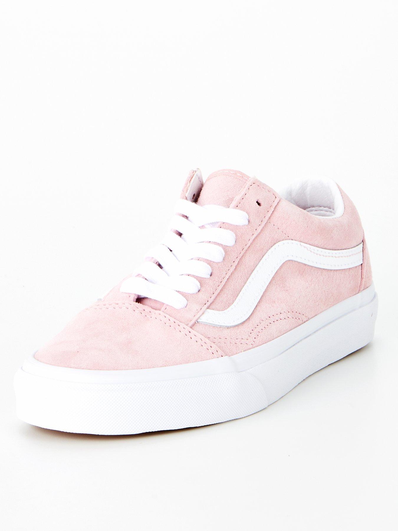 image of vans-womens-old-skool-trainers-pink