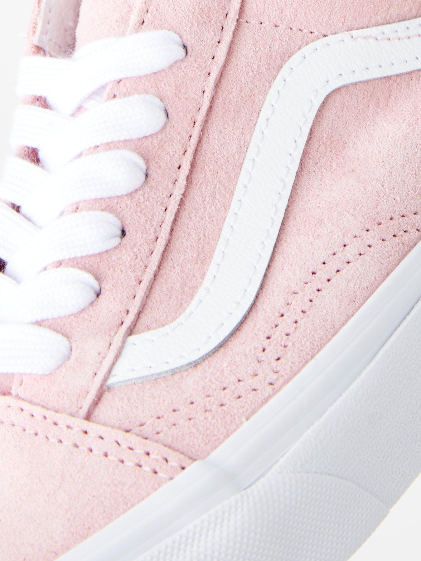  image of vans-womens-old-skool-trainers-pink