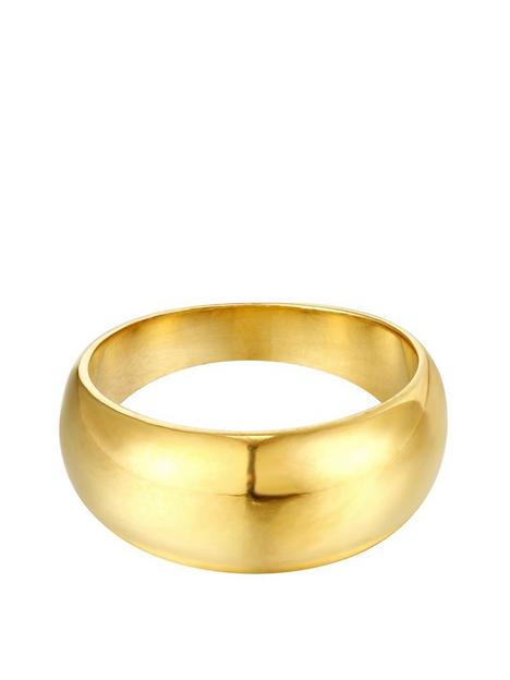 seol-gold-18ct-gold-plated-sterling-silver-chunky-domed-cigar-ring