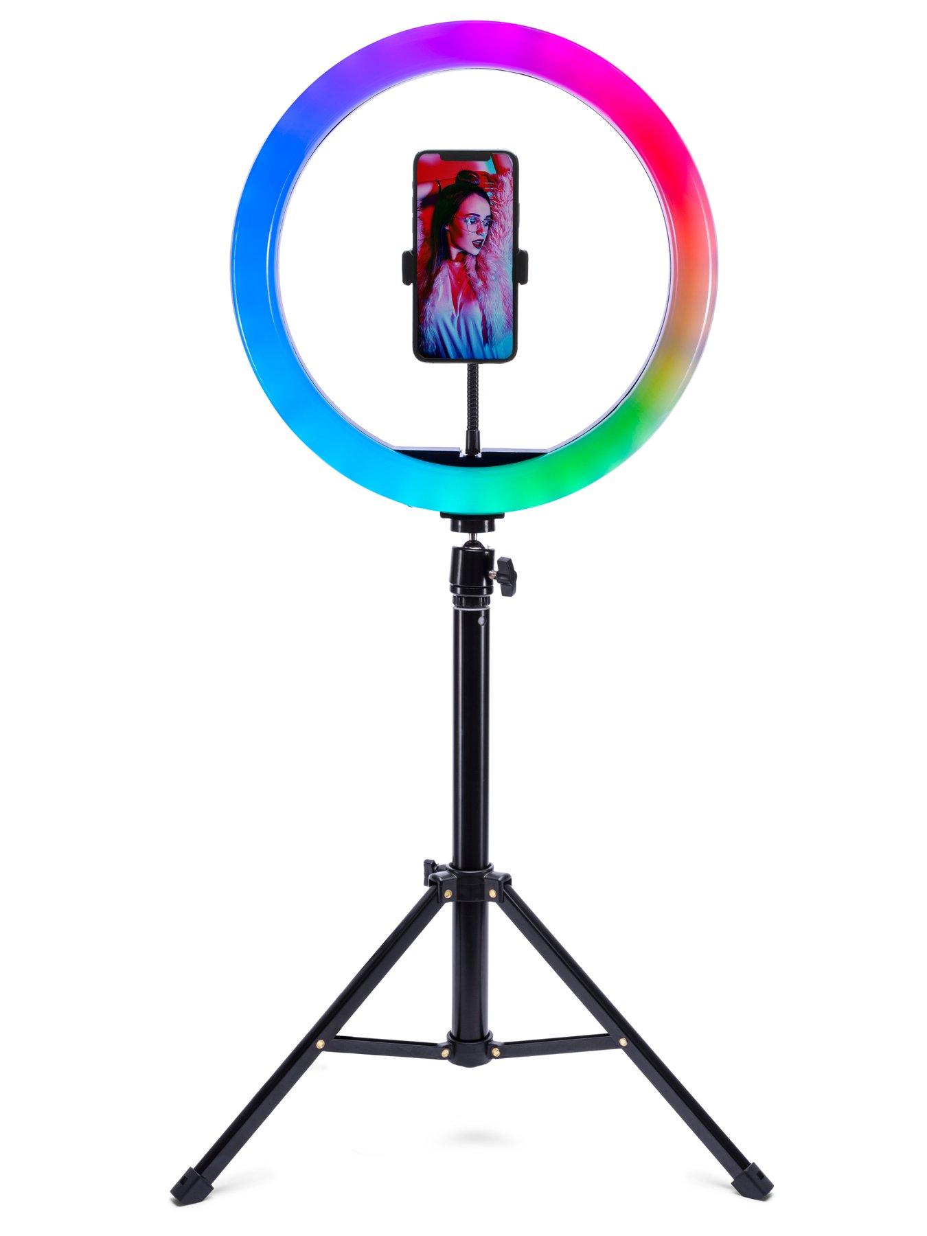 Rio Professional RGB Makeup & Vlogging 12-inch RGB LED Ring Light