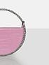  image of public-desire-the-alessia-circular-clutch-bag-baby-pink