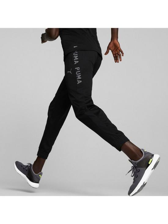 stillFront image of puma-train-fit-pwrfleece-jogger-black