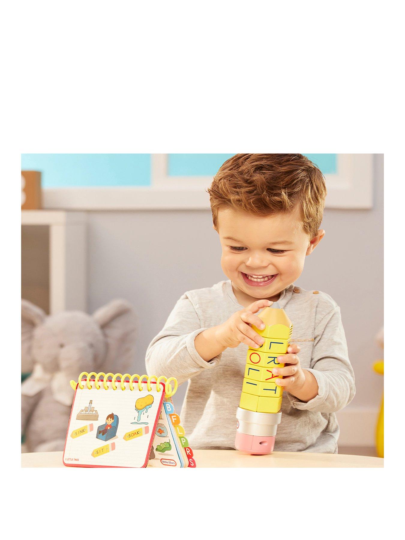  image of little-tikes-100-words-spell-amp-spin-pencil