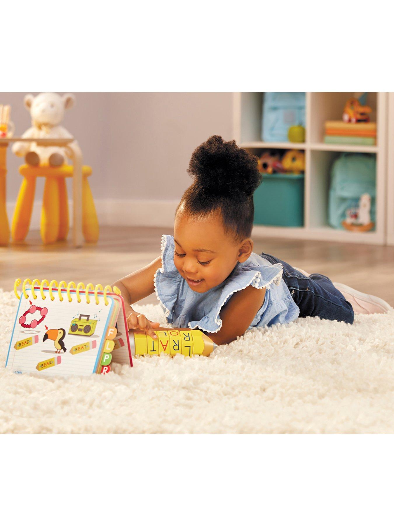  image of little-tikes-100-words-spell-amp-spin-pencil