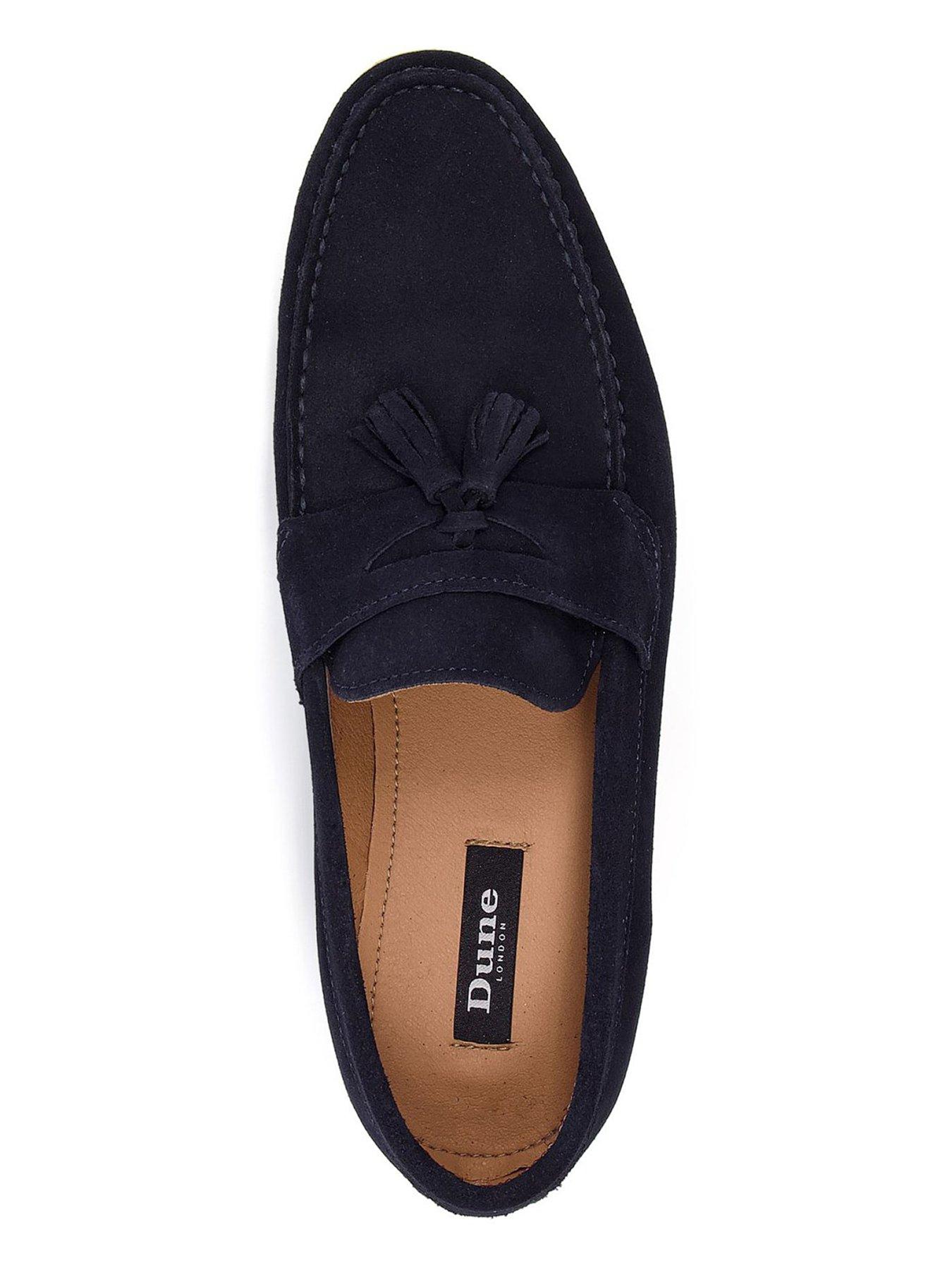  image of dune-london-bart-loafer-navy