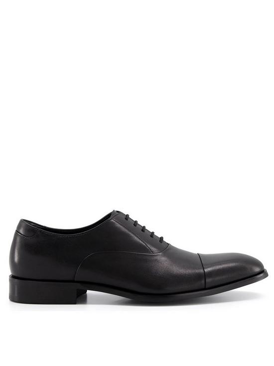 front image of dune-london-secrecy-formal-shoe-black