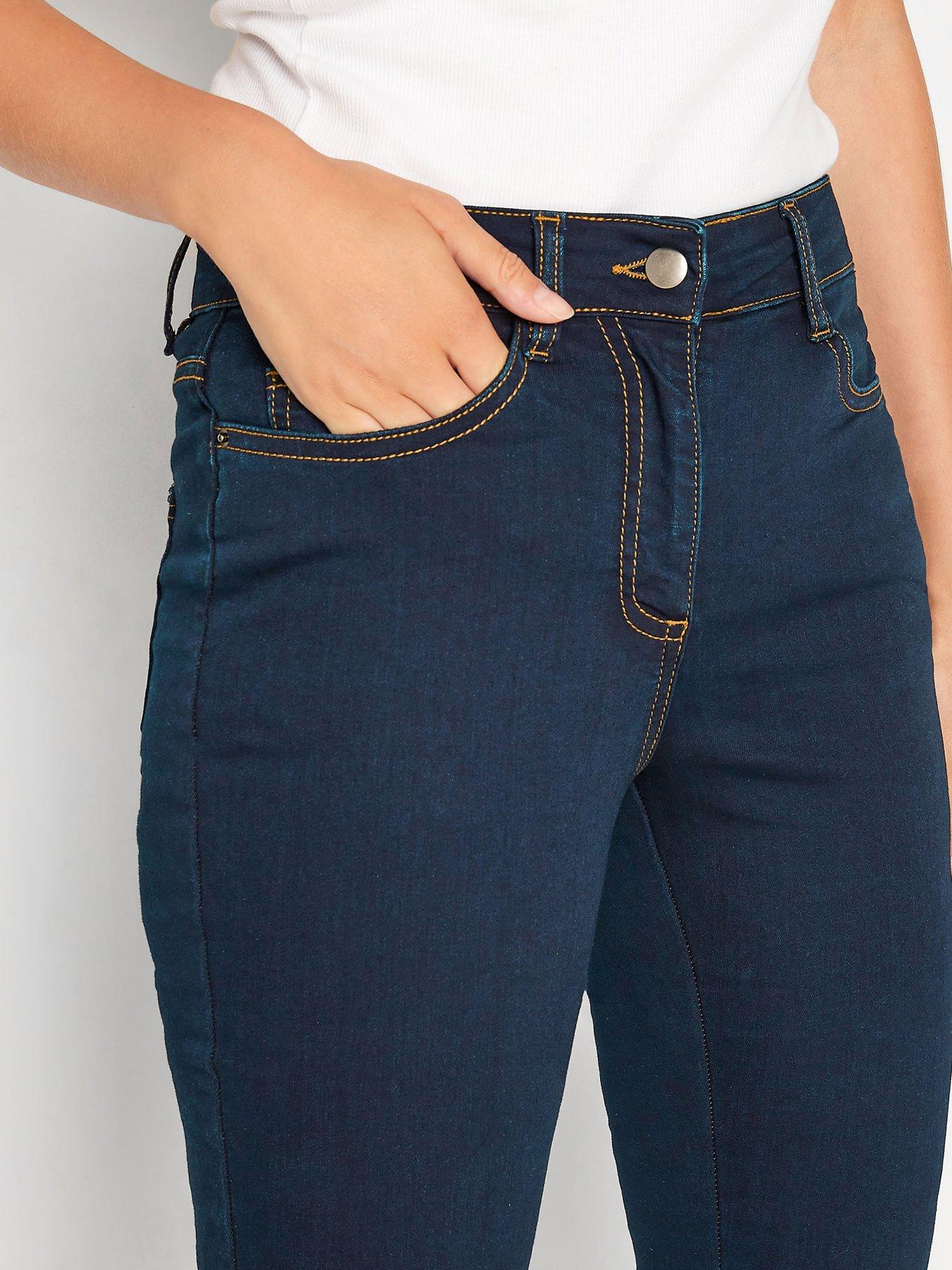 Image 3 of 3 of Long Tall Sally Ava Skinny Dark Indigo 34In