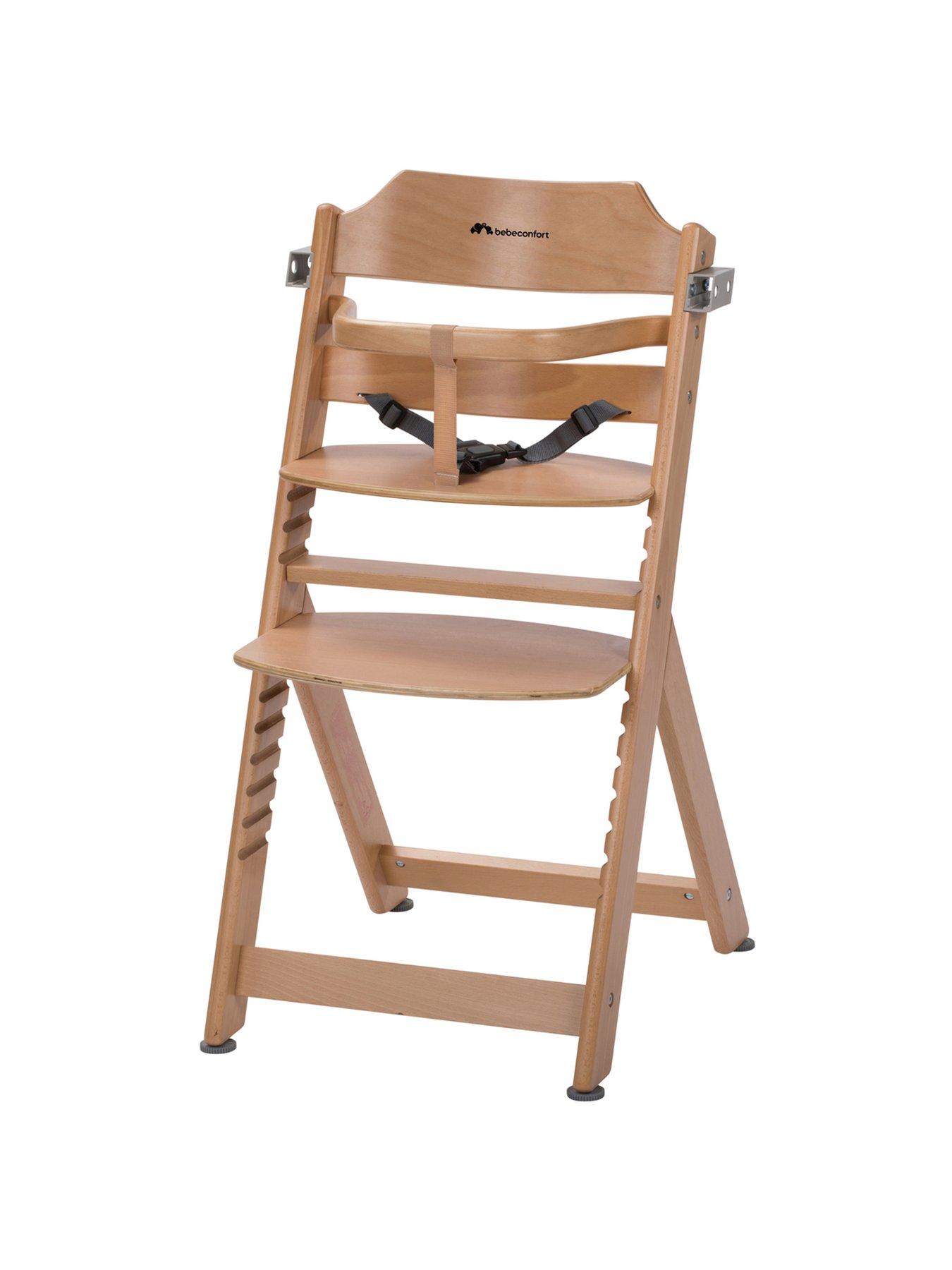 Bebe Confort Timba Highchair Natural Wood Littlewoods
