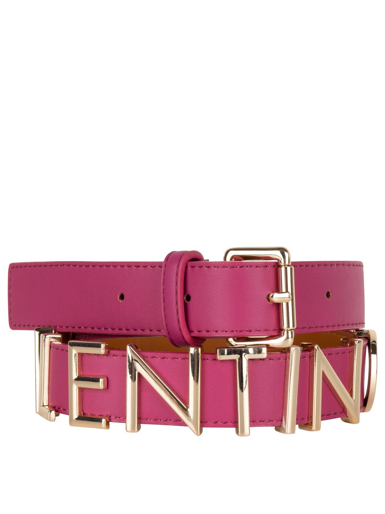  image of valentino-bags-emma-winter-thick-belt-orchidgold