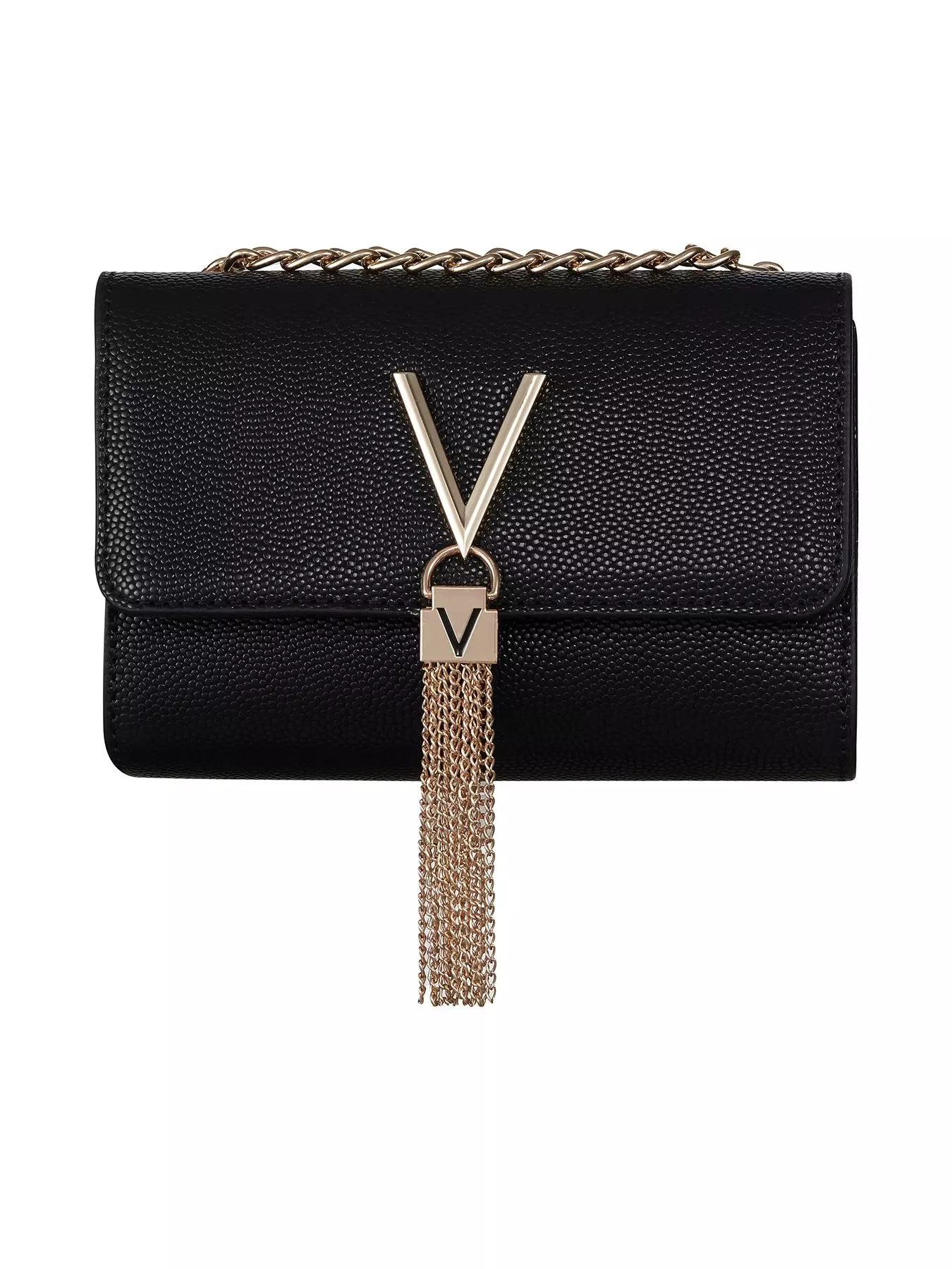 Valentino Bags Pattie Haversack Pebbled Cross Body Bag