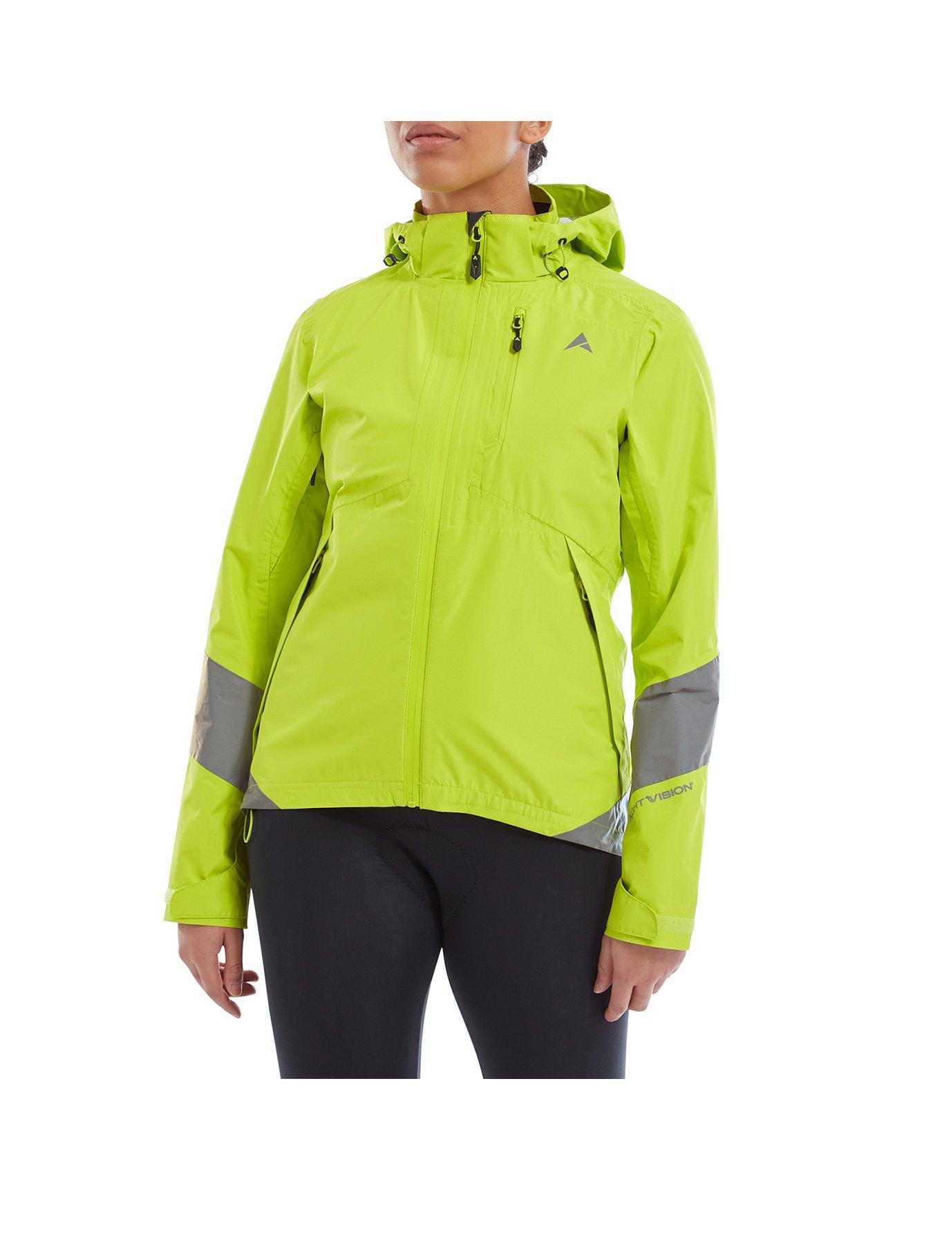 Altura Nightvision Typhoon Womens Cycling Jacket Lime littlewoods