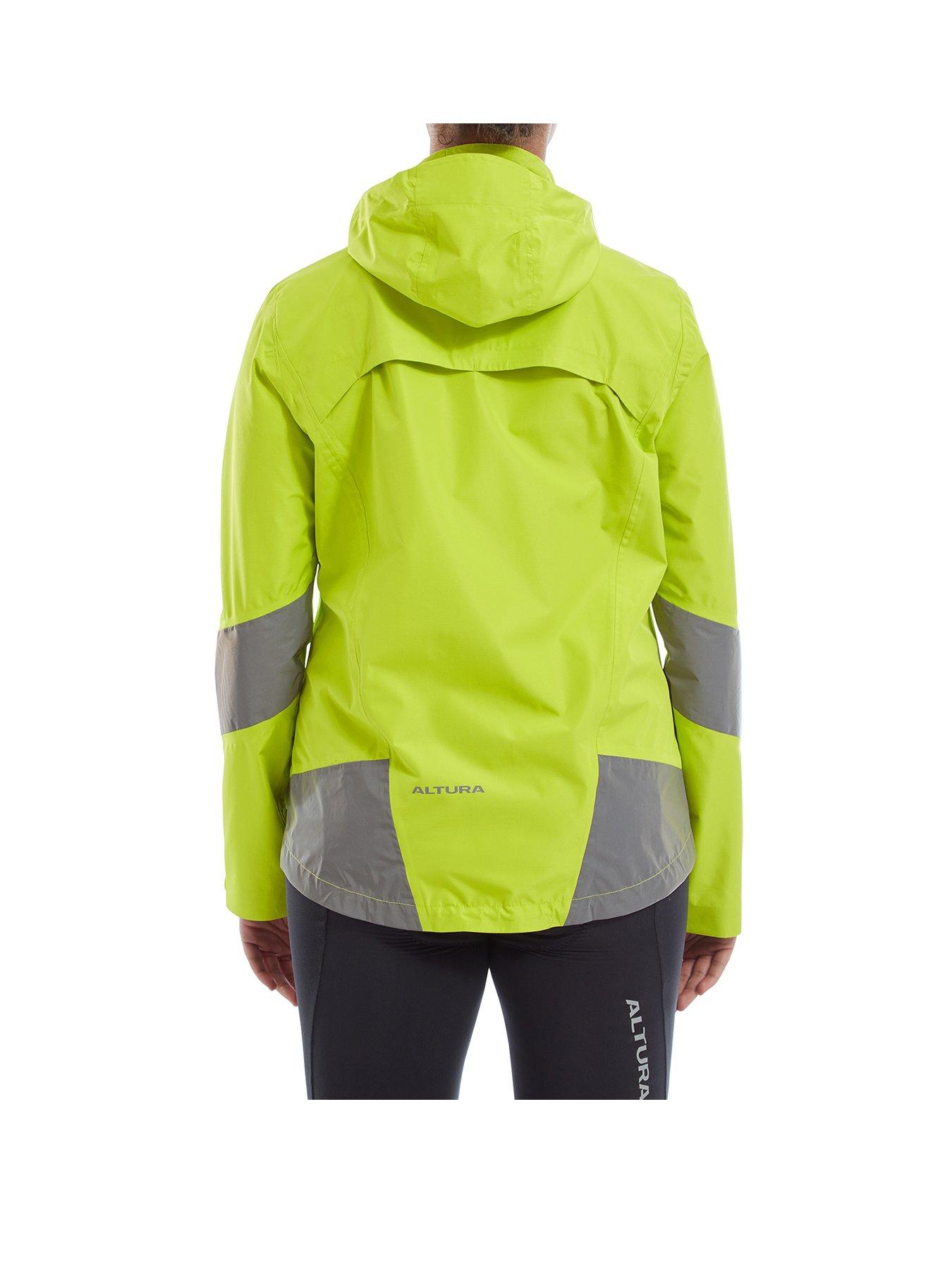 Nightvision Typhoon Womens Cycling Jacket Lime