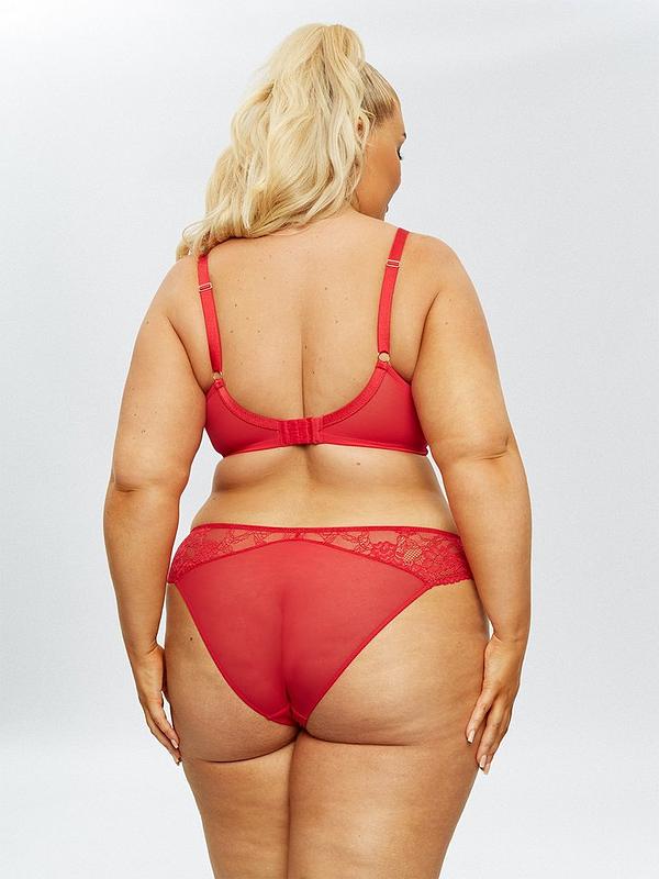 Sexy Lace Planet Fuller Bust Non Pad Red
