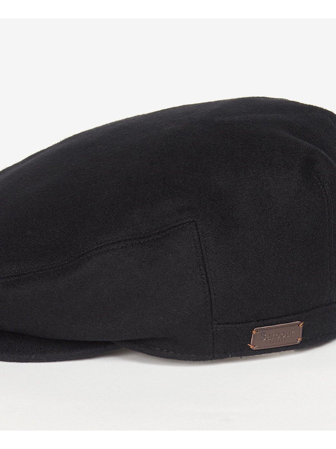 Image 3 of 3 of Barbour Redshore Flat Cap - Black