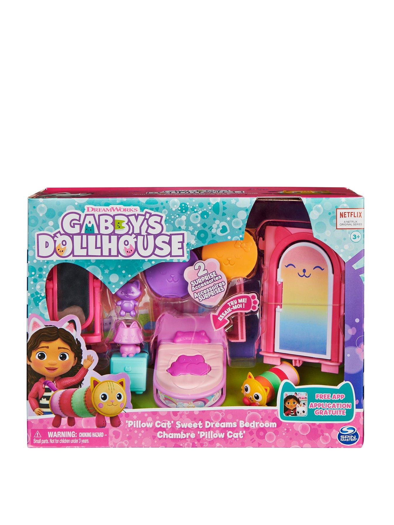 Gabby's Dollhouse Deluxe Room Pillow Cat's Bedroom