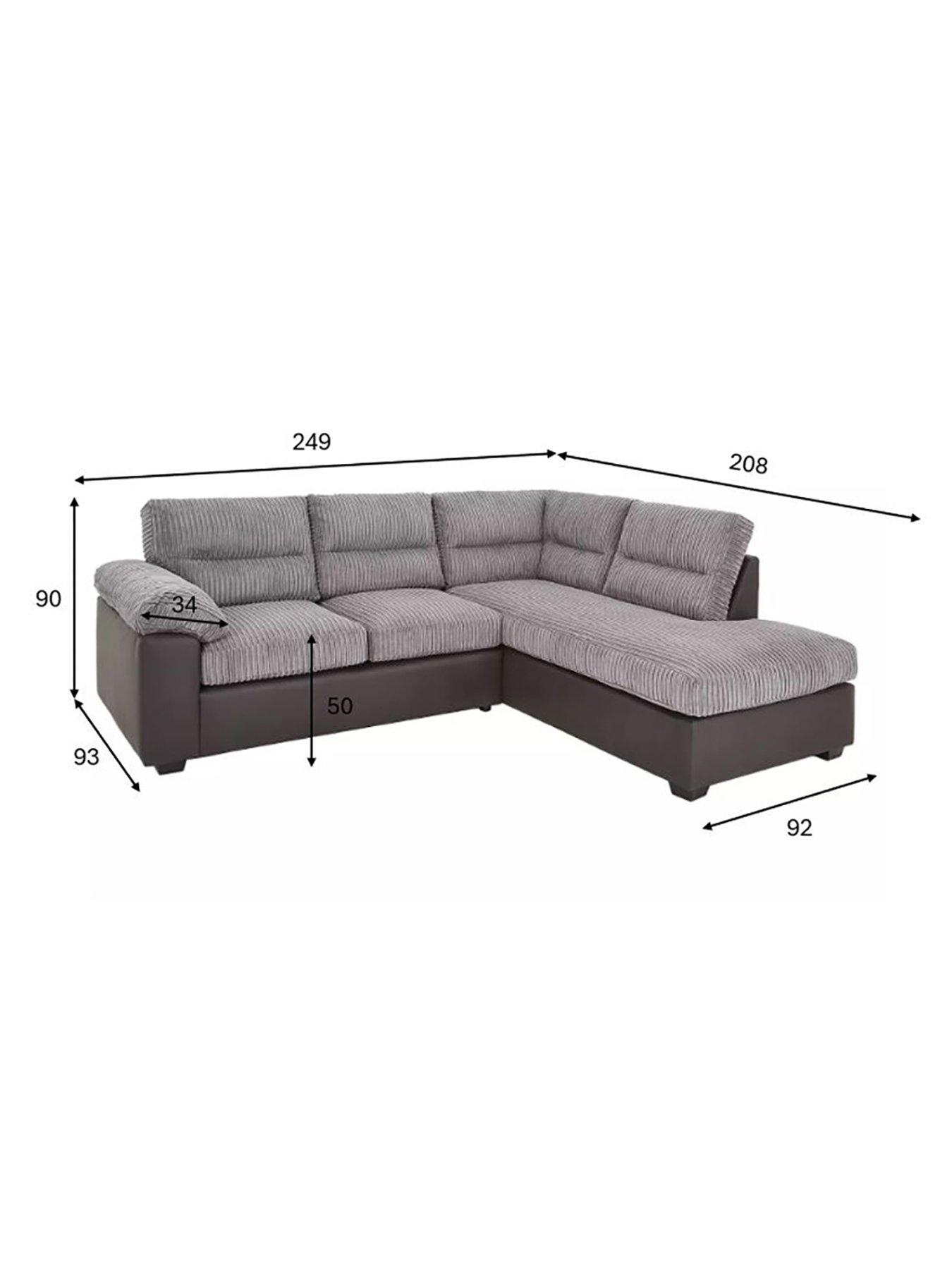 image of the-very-collection-armstrongnbspcorner-group-sofa-grey