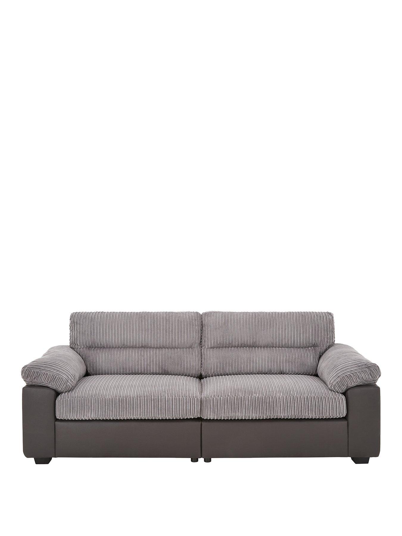  image of very-home-armstrongnbsp4-seater-sofa-grey