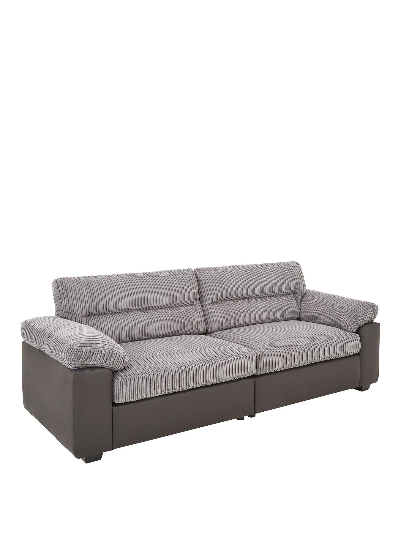 image of very-home-armstrongnbsp4-seater-sofa-grey