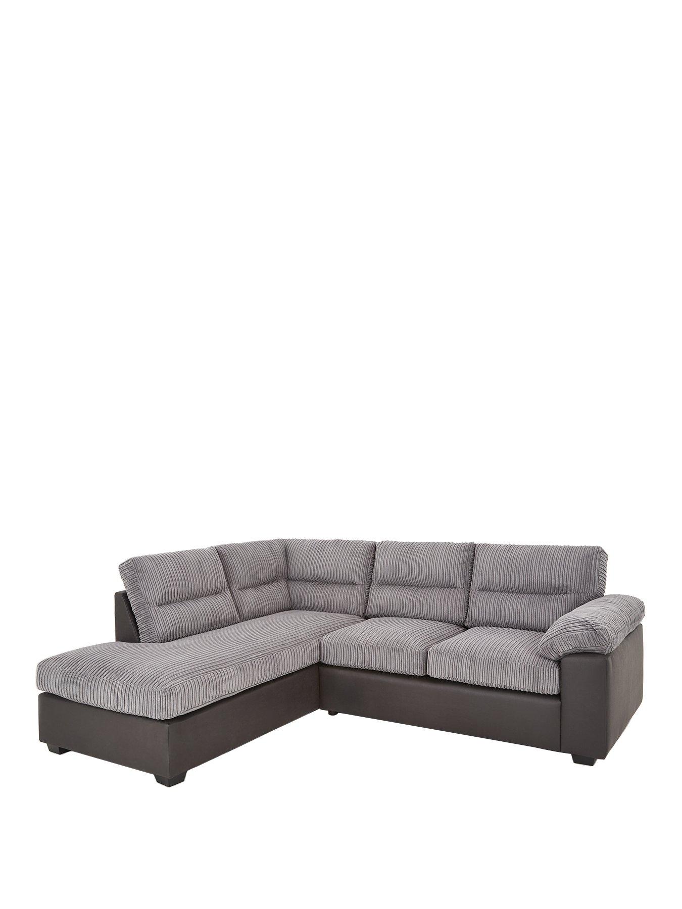 stillFront image of very-home-armstrongnbspleft-hand-corner-group-sofa-grey