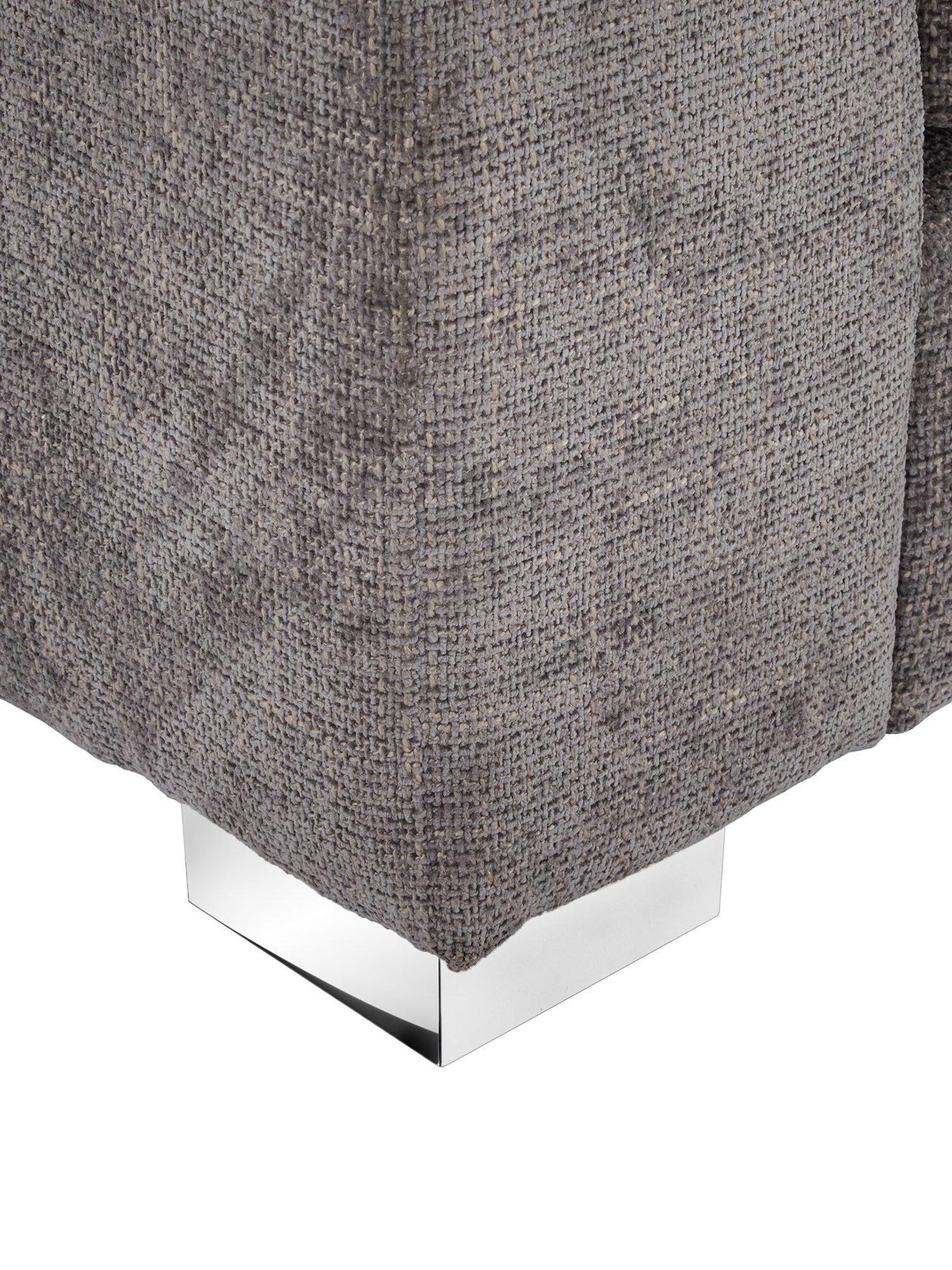  image of very-home-maya-right-hand-corner-chaise-sofa-greynbsp--fscreg-certified