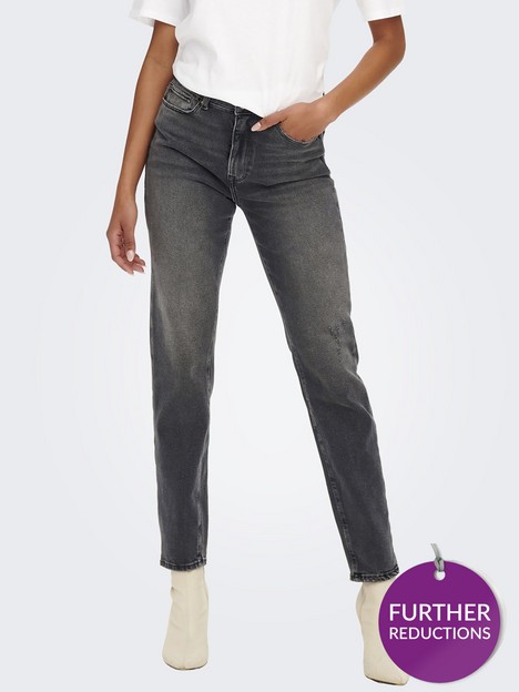 only-high-waist-straight-ankle-jean-grey