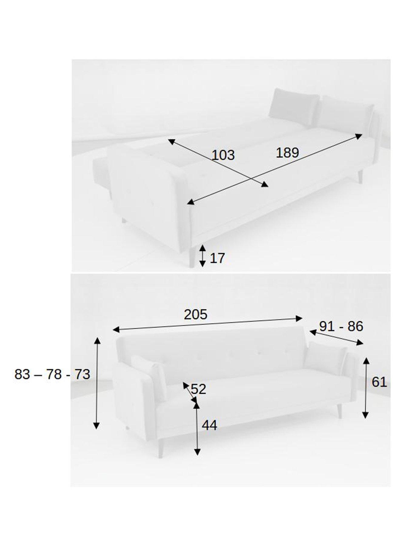  image of very-home-cadiz-velvet-sofa-bed-tealnbsp--fscreg-certified