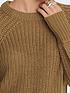  image of only-balloon-sleeve-jumper-brown