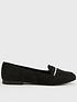  image of new-look-black-kamboo-loafers