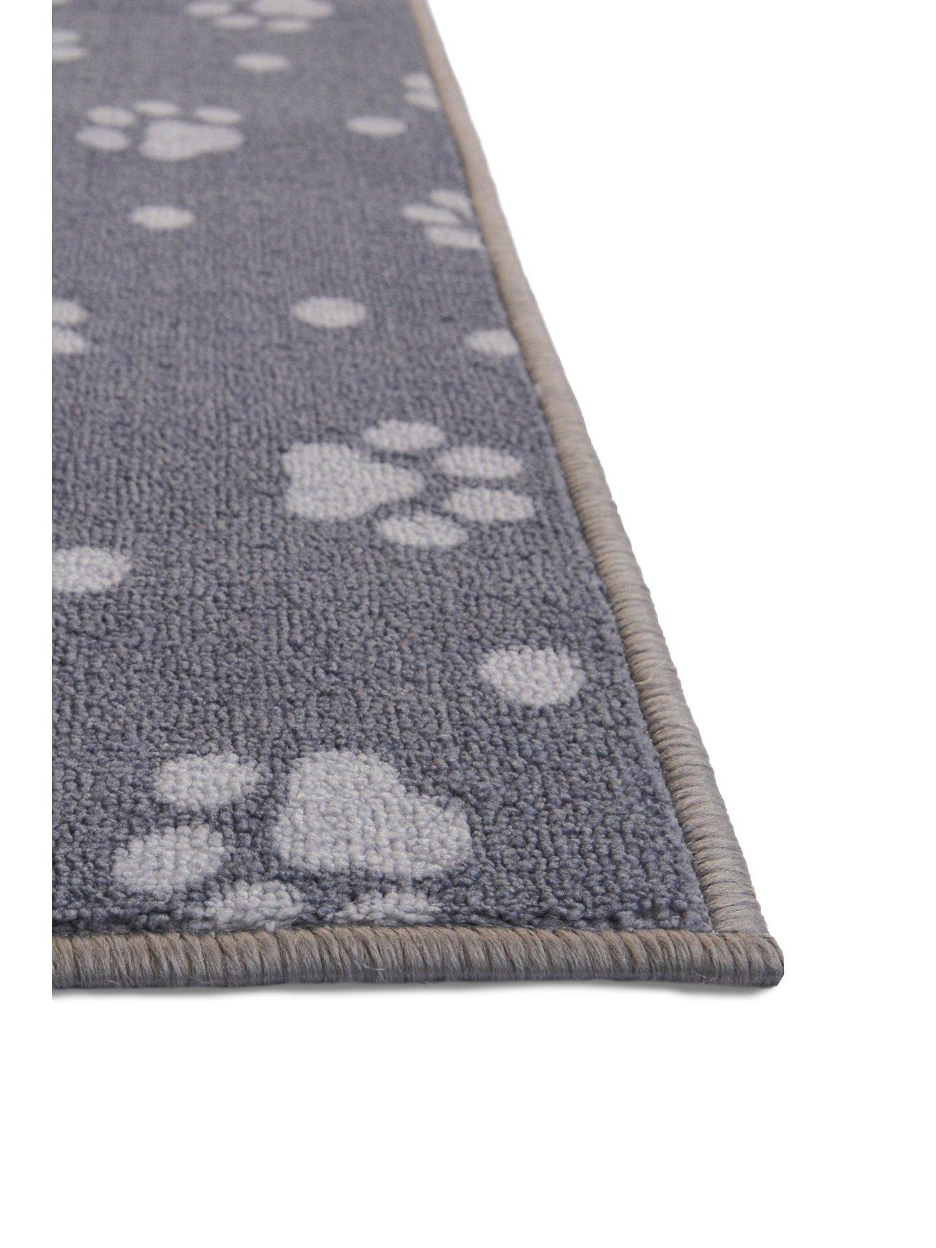  image of the-very-collection-paw-print-doormat-amp-runner-set