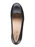  image of clarks-linnae-pump-leather-heeled-shoe
