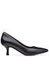  image of clarks-violet55-rae-leather-heeled-shoe