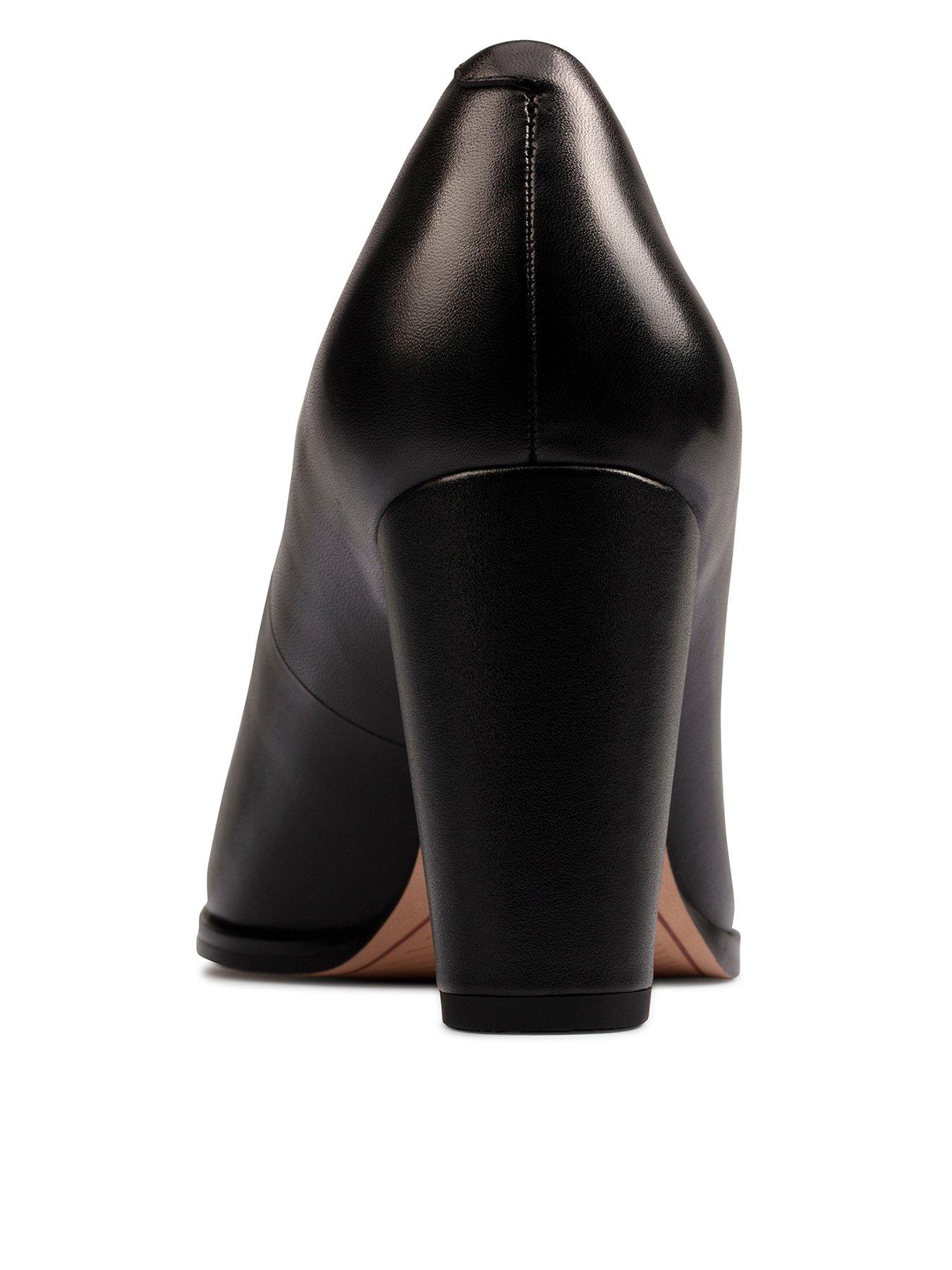 stillFront image of clarks-kaylin-cara-2-wide-fit-leather-heeled-shoe