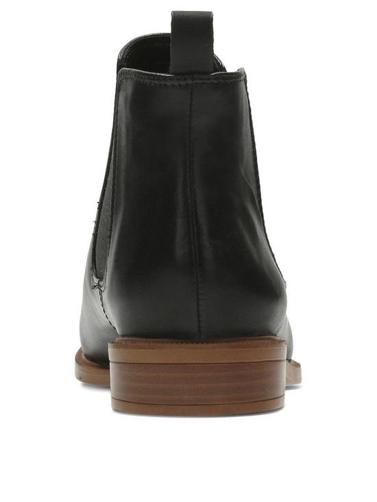 stillFront image of clarks-taylor-shine-wide-fit-leather-ankle-boots