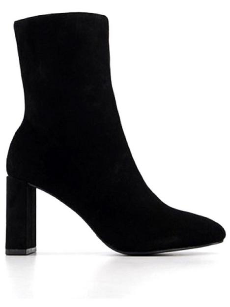 office-attic-suede-heeled-ankle-boots-black