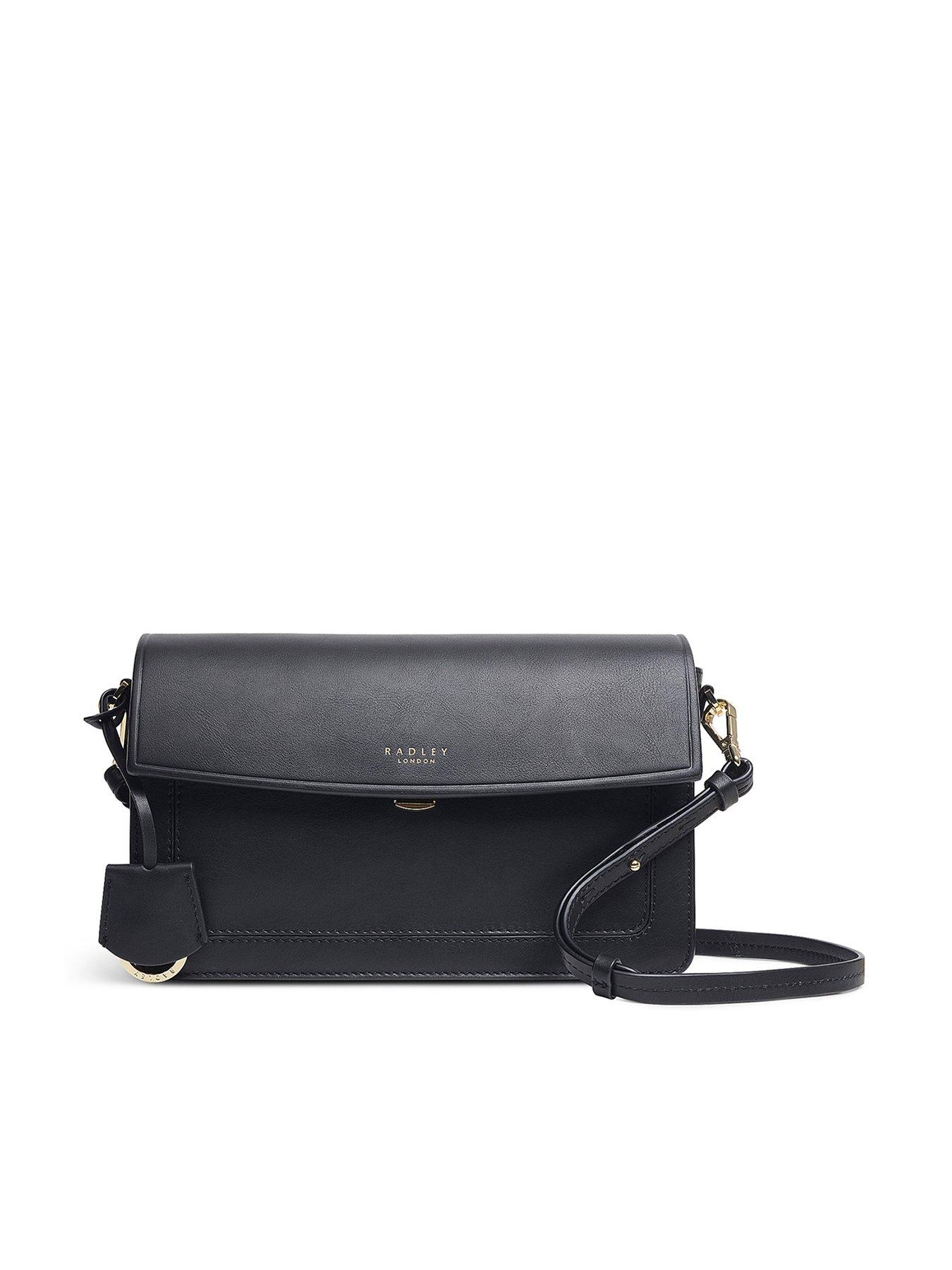  image of radley-apsley-road-medium-flapover-crossbody-black