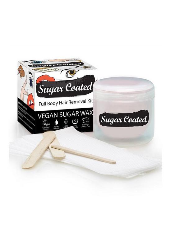 stillFront image of sugar-coated-complete-full-body-wax-kit
