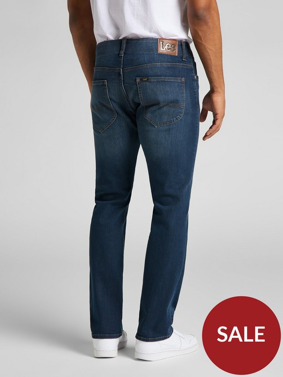 stillFront image of lee-extreme-motion-slim-fit-mvp-jeans-blue