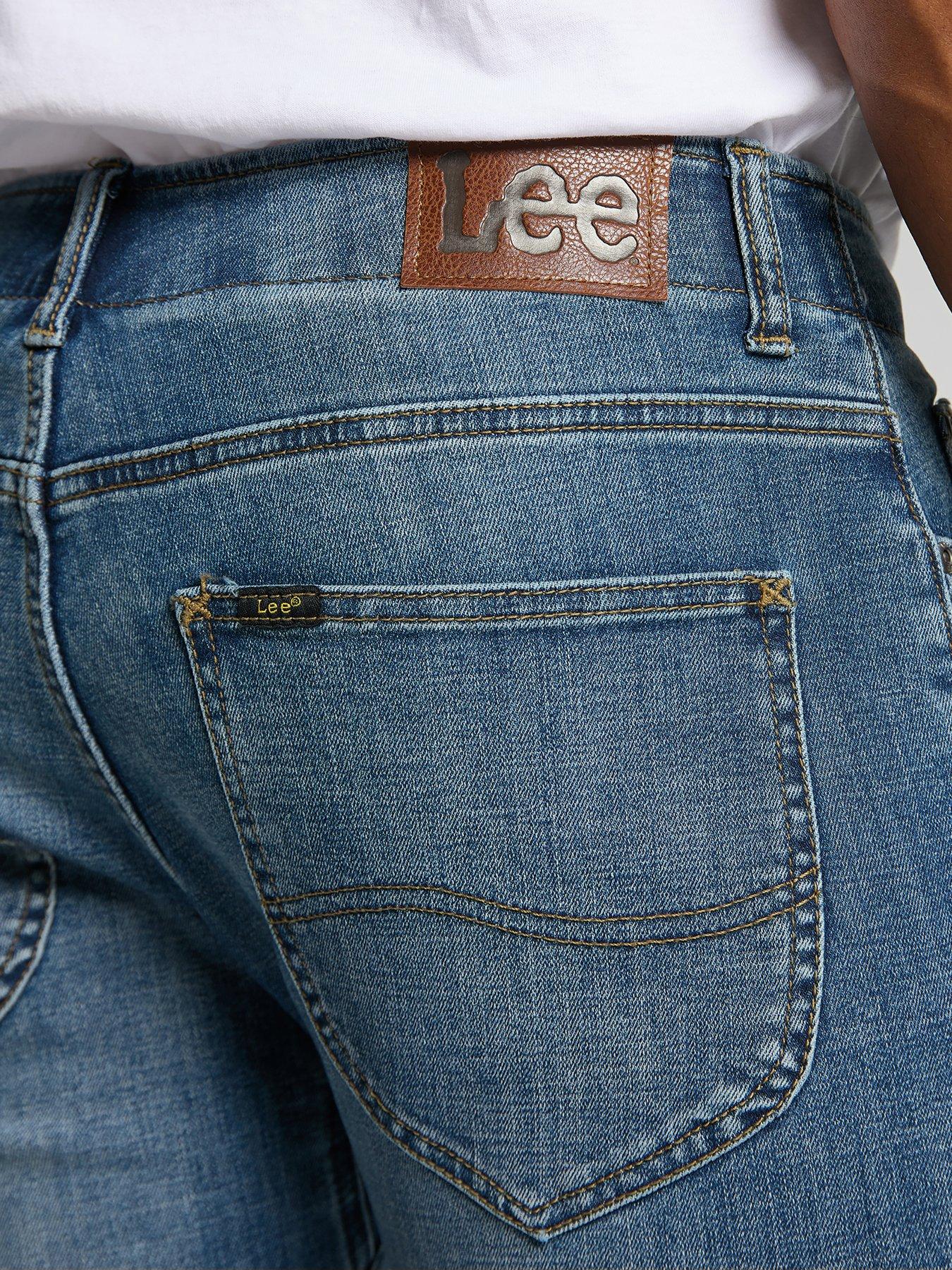  image of lee-extreme-motion-slim-fit-mvp-jeans-blue