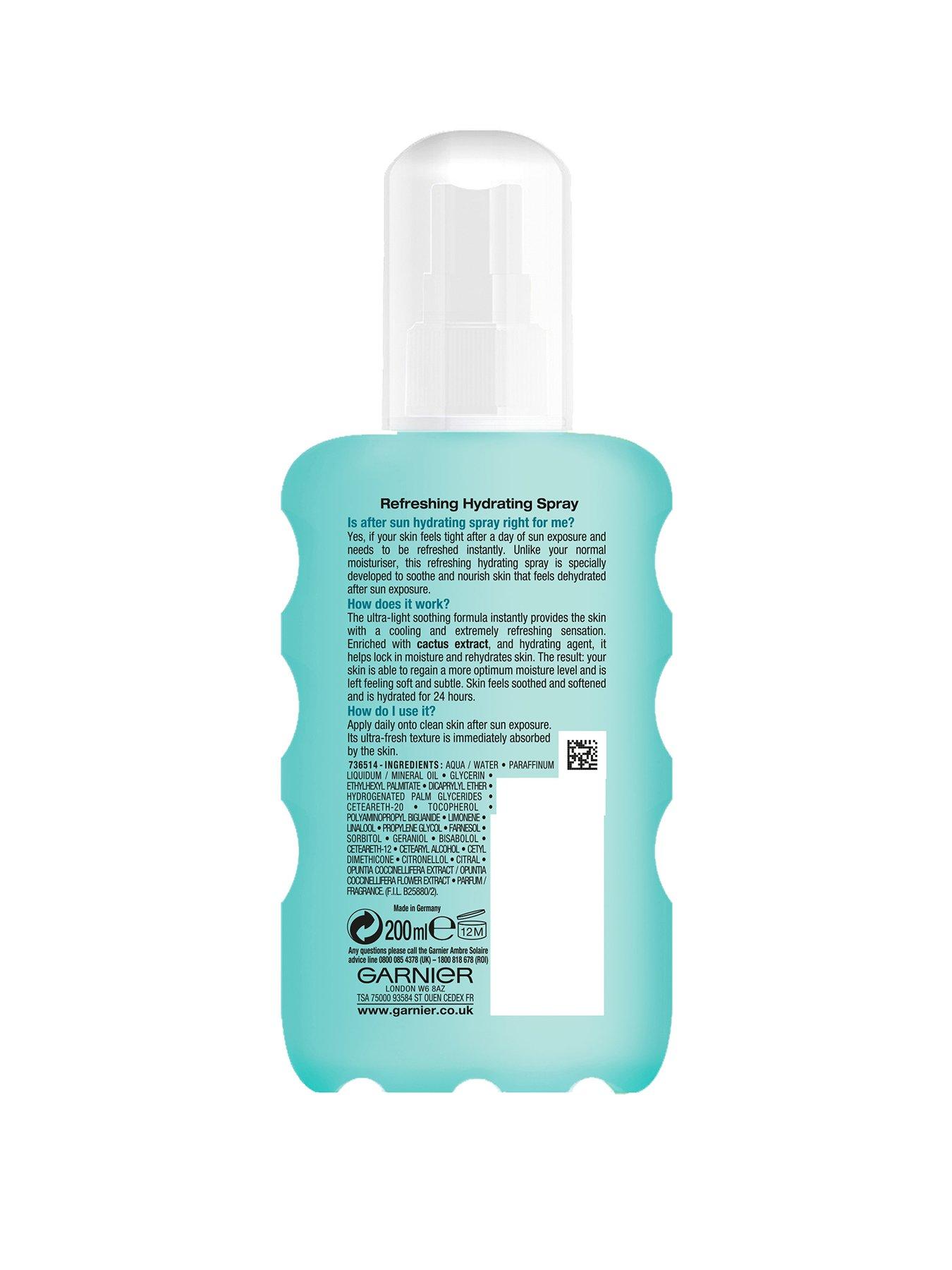 image of garnier-ambre-solaire-after-sun-hydrating-soothing-spray-200ml-save-35