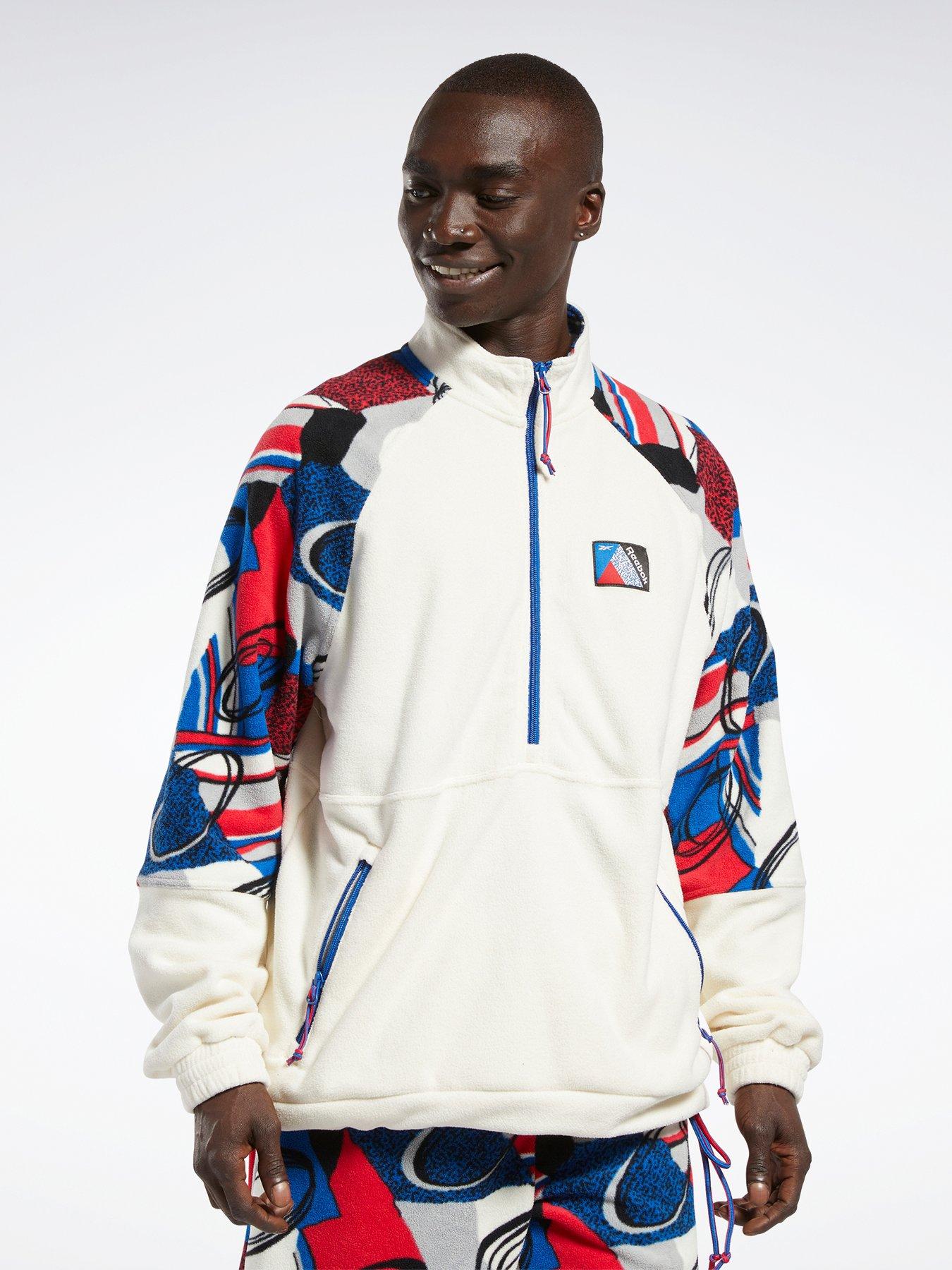 Reebok half deals zip jacket