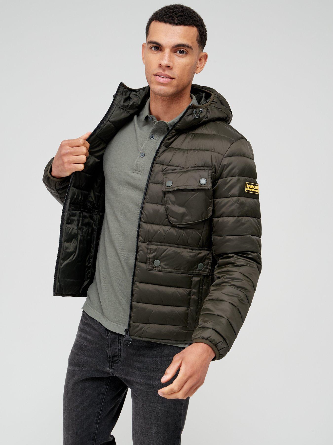 Ouston hooded best sale quilted jacket