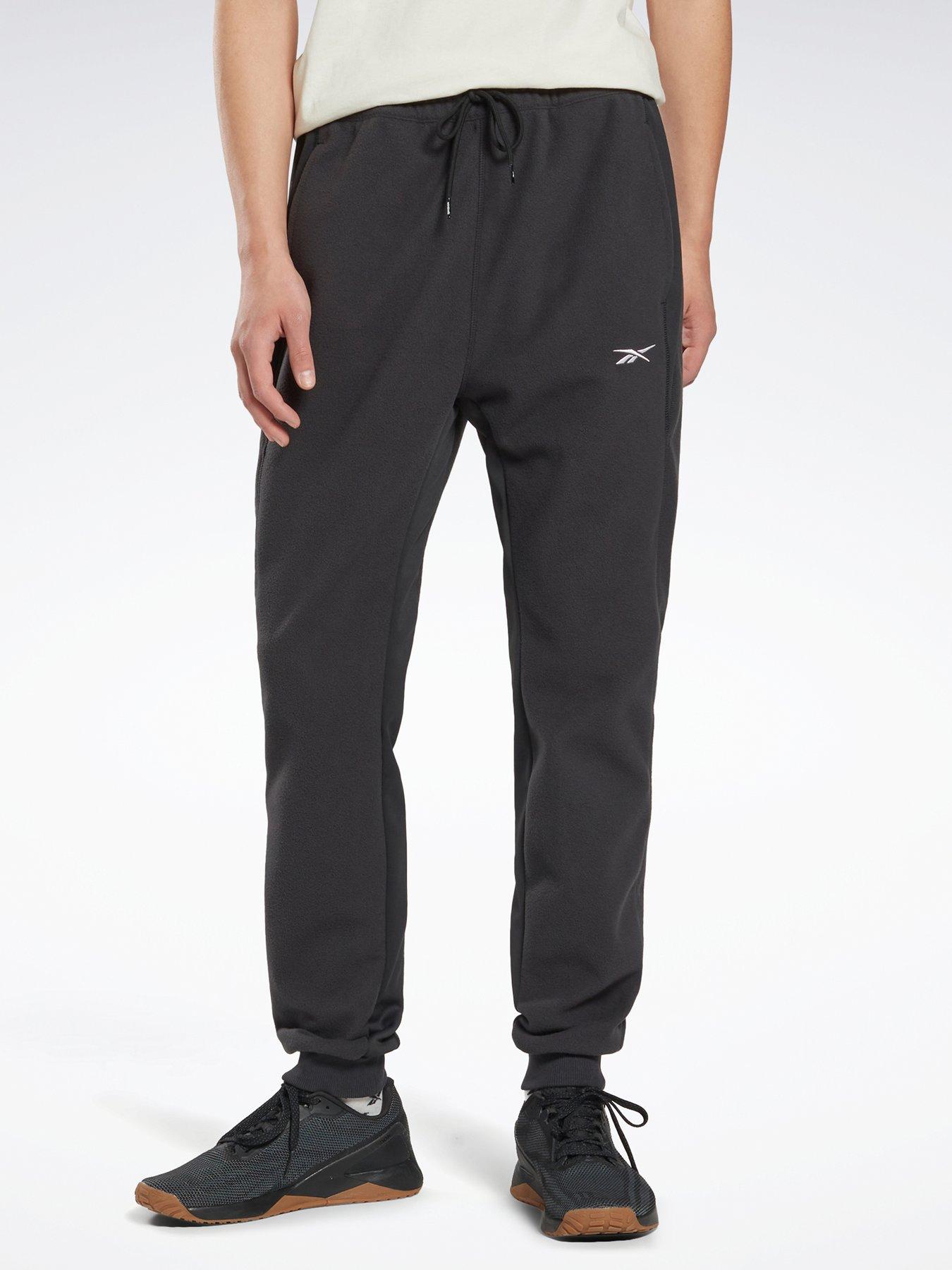 Reebok Workout Ready Thermowarm Joggers Black littlewoods